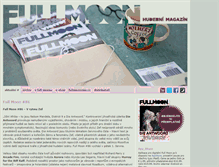 Tablet Screenshot of fullmoonmagazine.cz